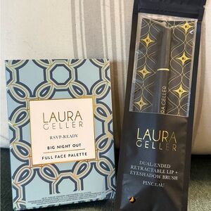 Laura Geller RSVP-Ready Full Face Palette with Lip/Eyeshadow Brush
